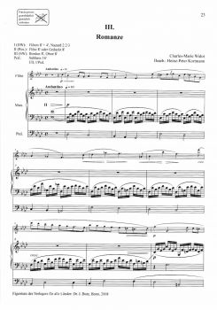 Preview: Widor Romanze Flöte und Orgel